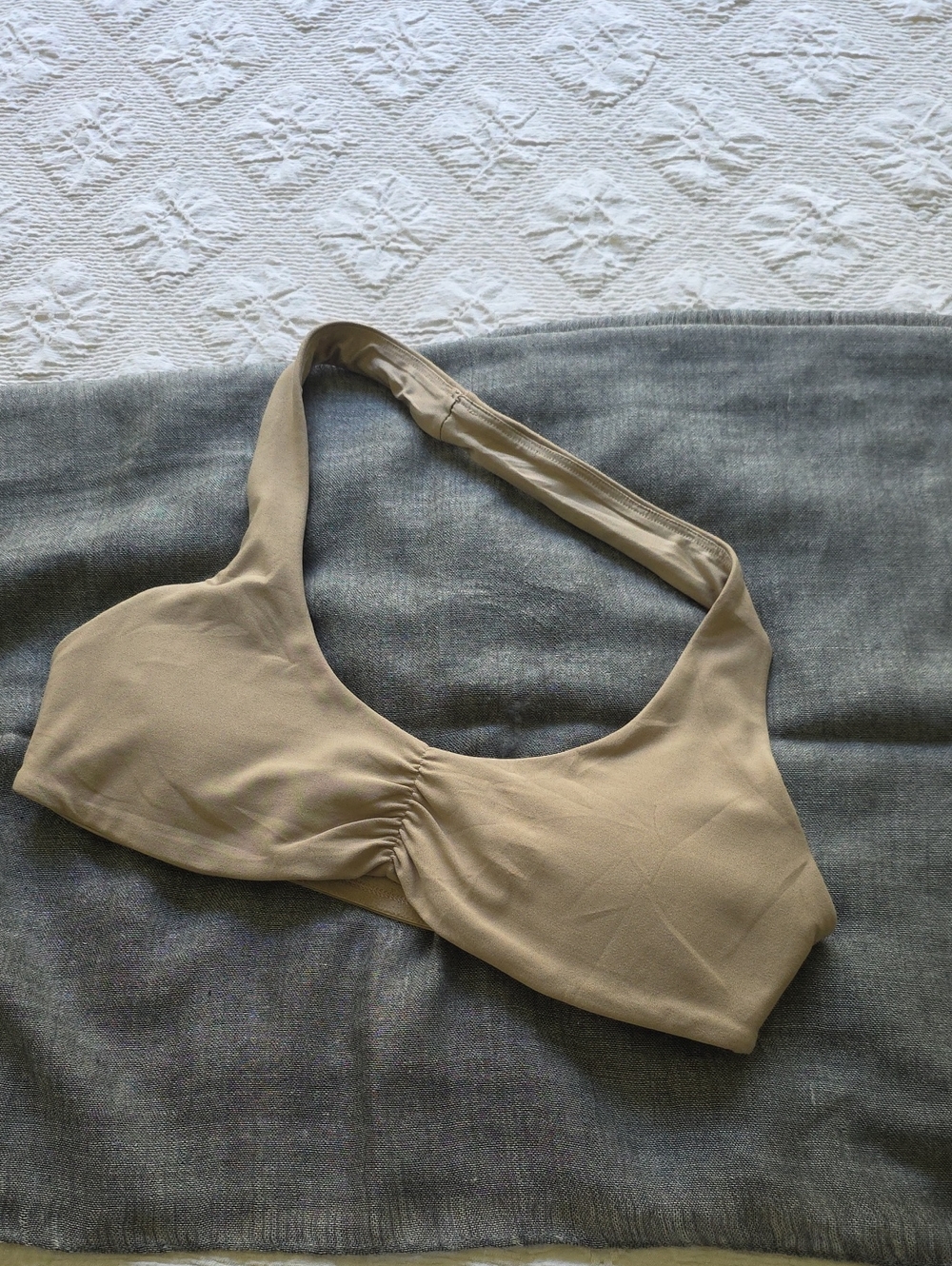 ALO Yoga Taupe Scoop Bralette